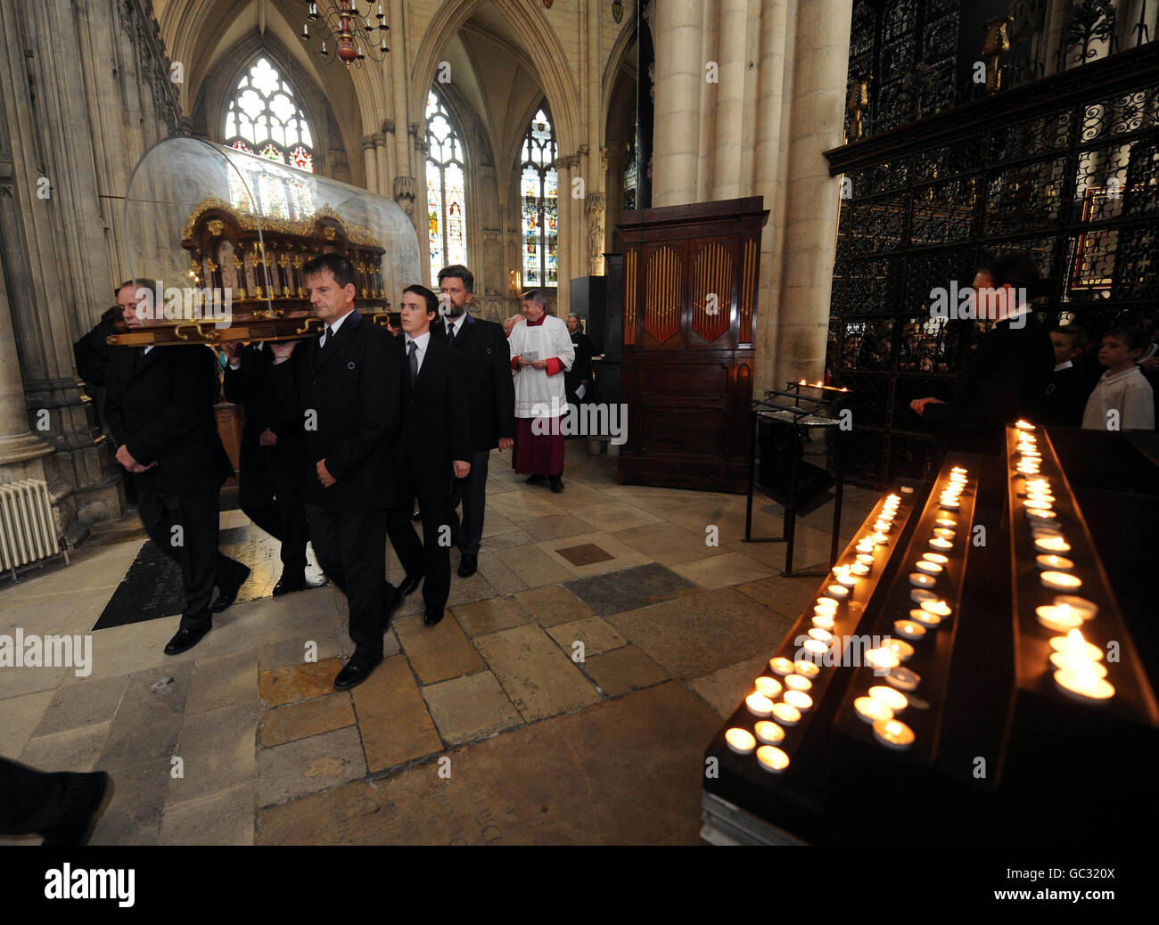 St Therese of Lisieux relics on tour Stock Photo - Alamy