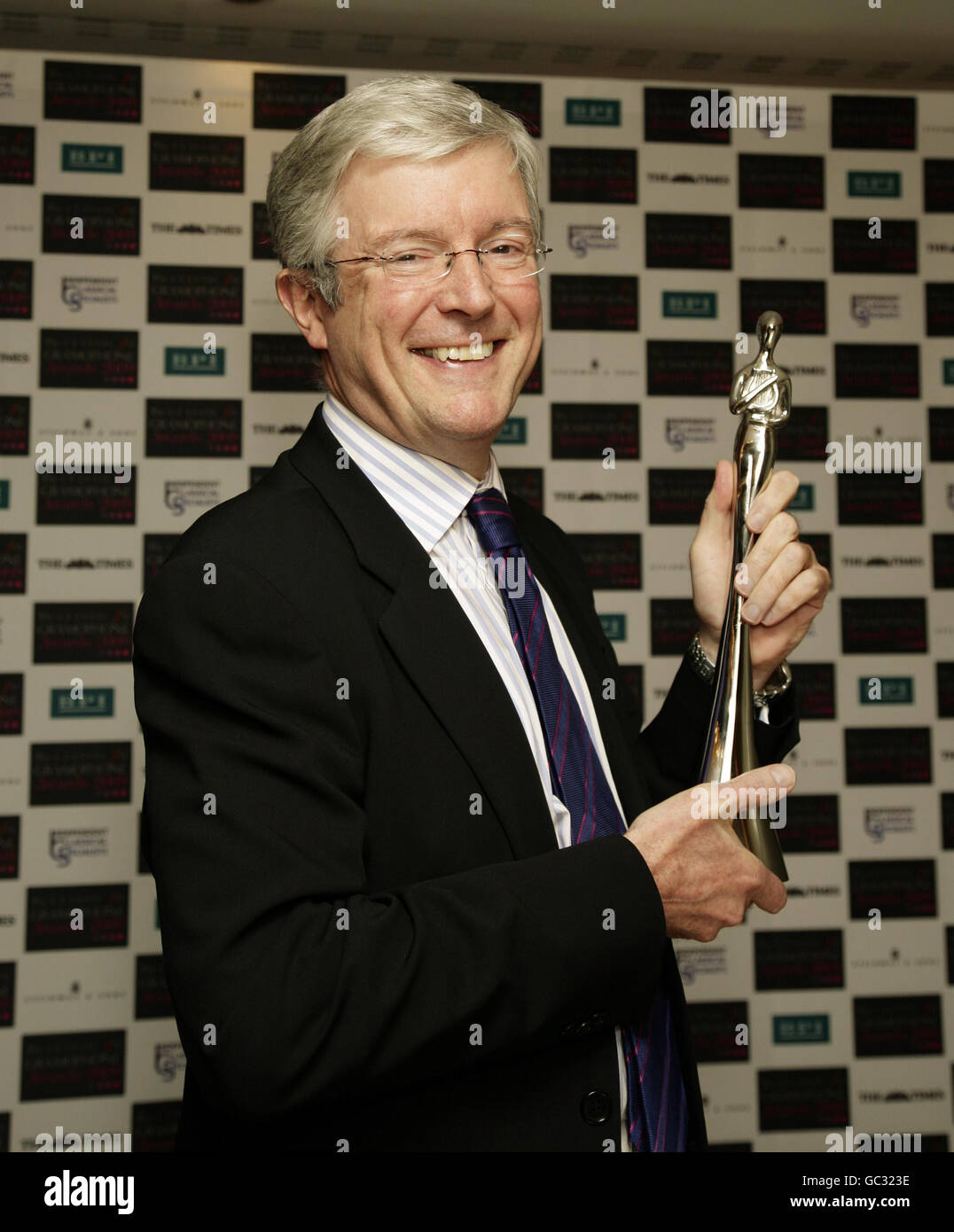 Chief Executive of the Royal Opera House Tony Hall with his Classic FM