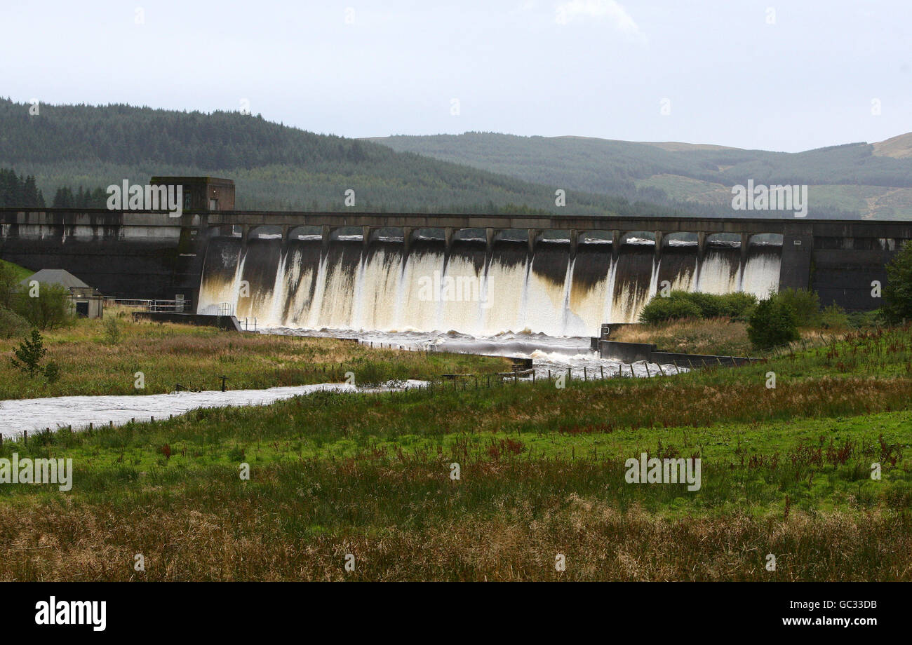 Carron Dam Stock Photo