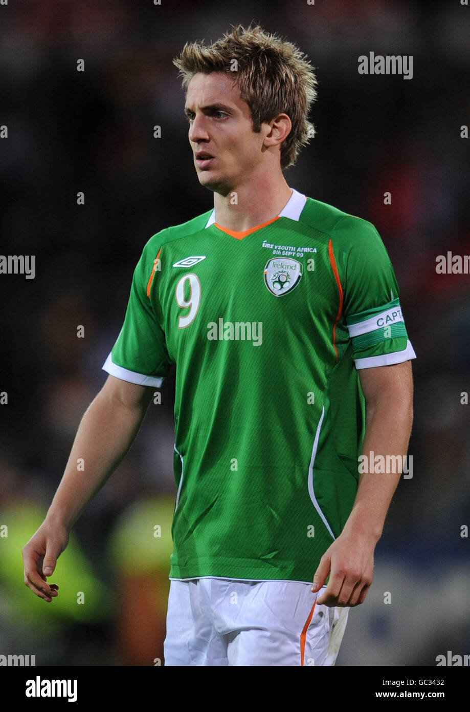 Republic of Ireland's Kevin Doyle during the International Friendly at Thomond Park, Limerick. Stock Photo