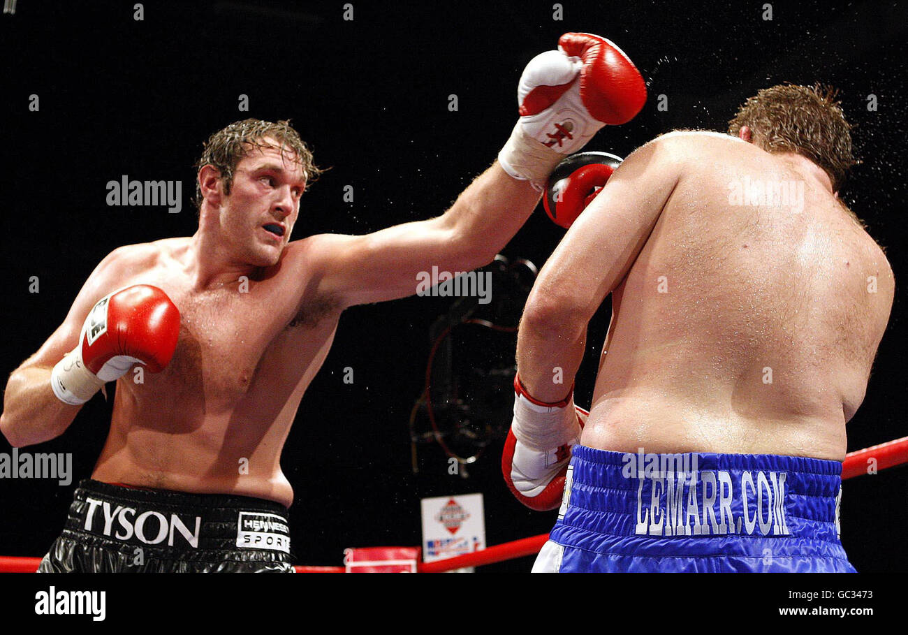 Boxing English Heavyweight Title John McDermott v Tyson Fury