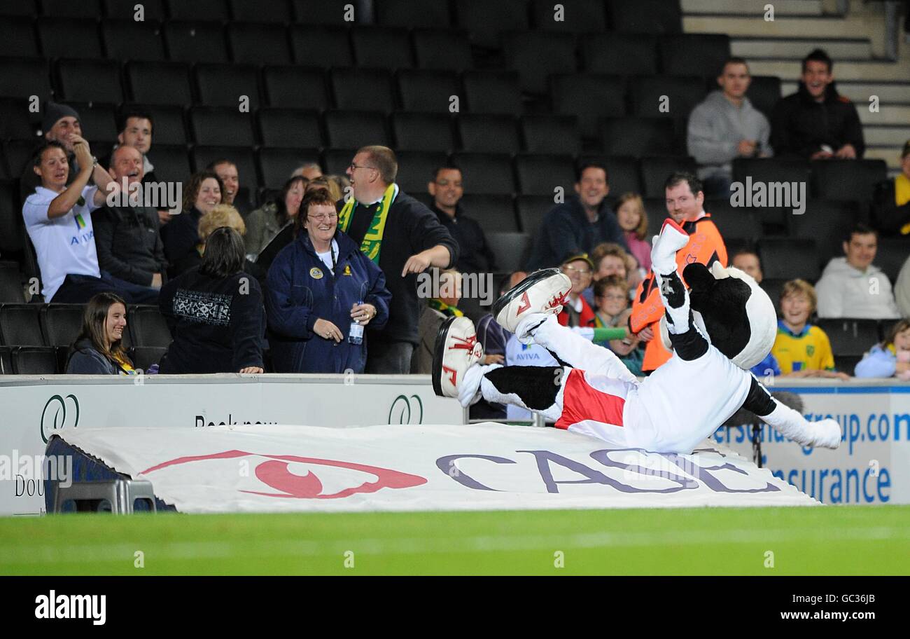 Soccer - Coca Cola Football League One - MK Dons v Norwich City - stadium MK Stock Photo