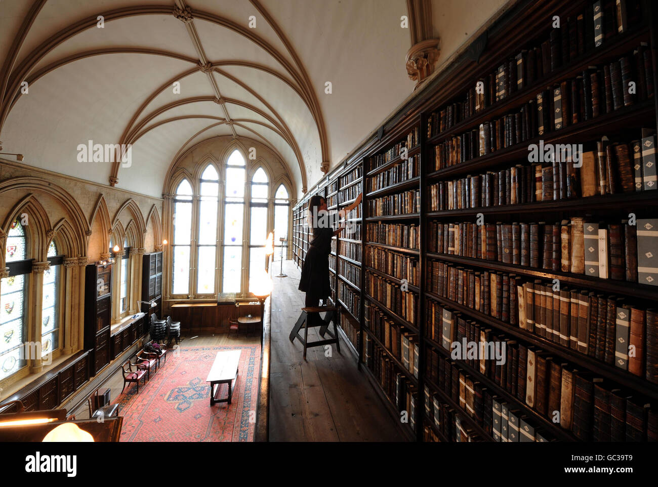 A view of the York Minster Library which dates back to 1414 and