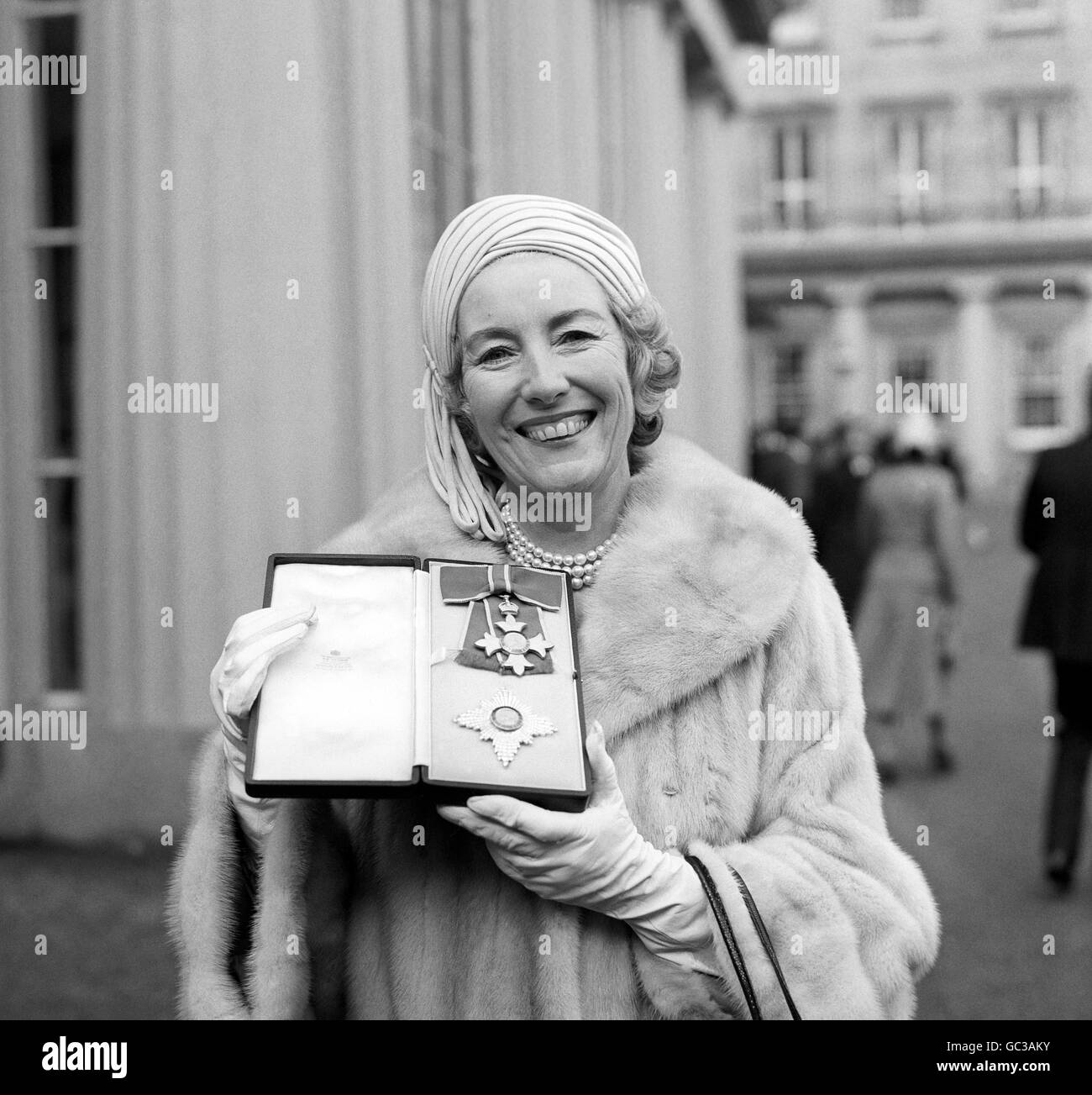 Investitures - Vera Lynn - Buckingham Palace Stock Photo