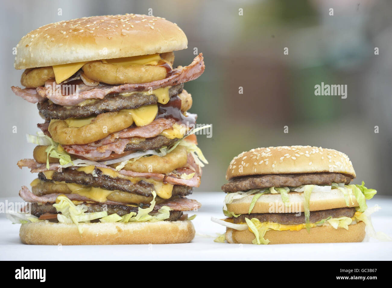 Super Scooby burger Stock Photo