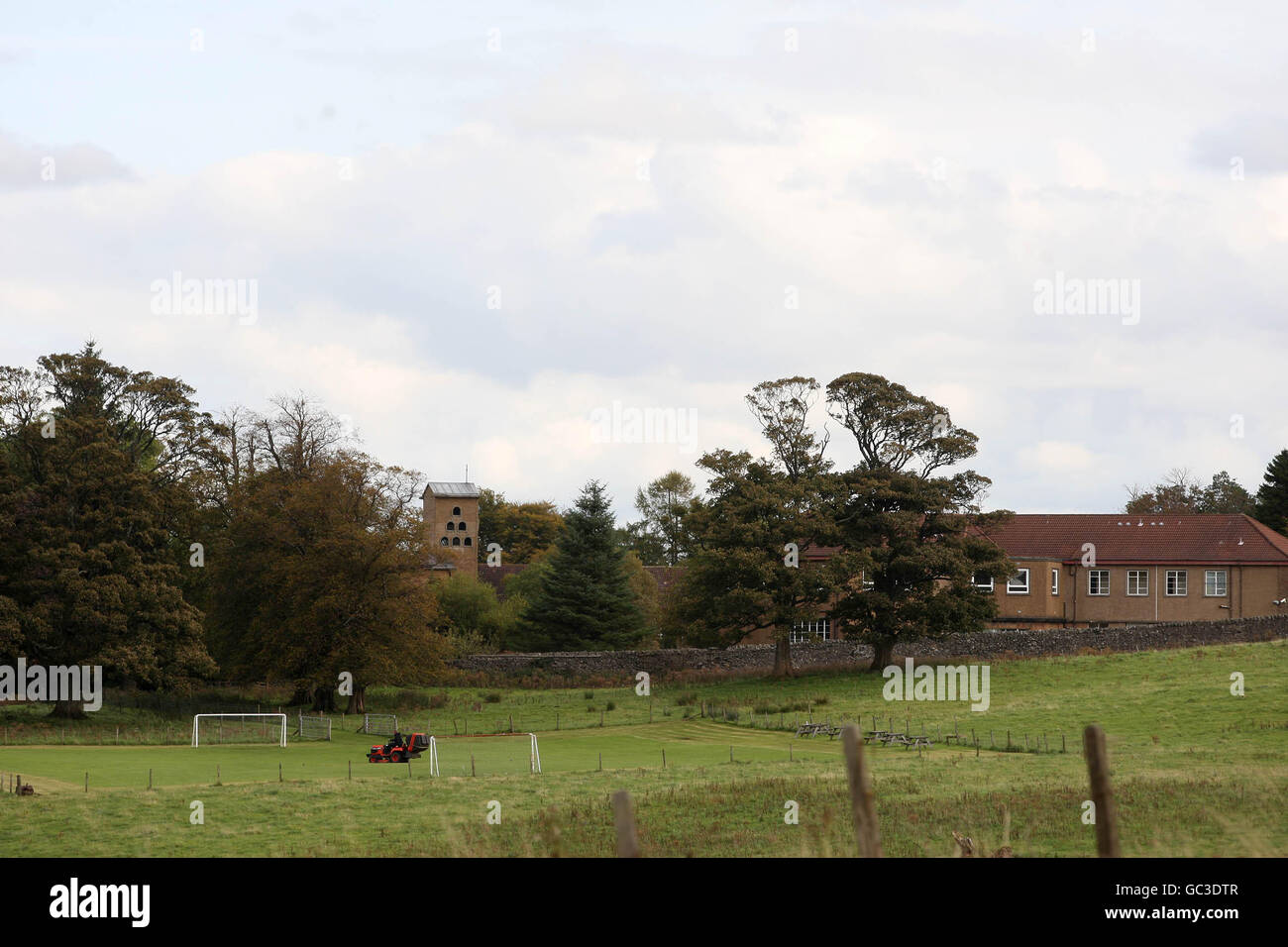 General view of the Good Shepherd Centre in Bishopton, Renfrewshire, where two girls, who jumped to their deaths from the Erskine Bridge last night, were pupils. Stock Photo