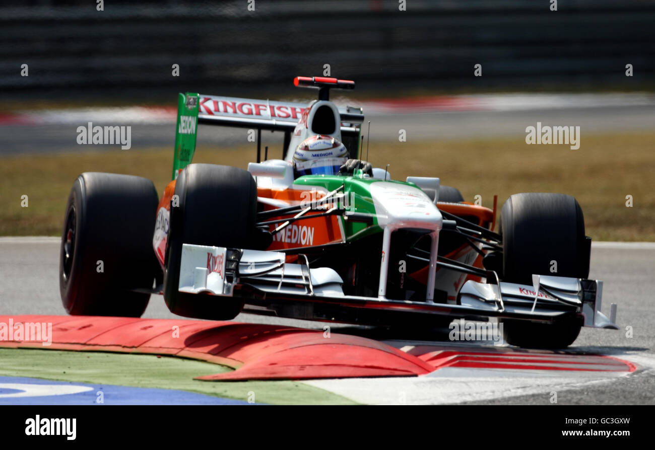 Force indias adrian sutil during practice at the monza circuit hires