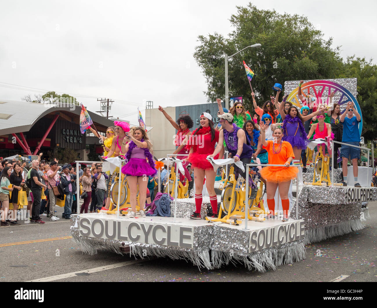 Los angeles pride parade 2016 hi-res stock photography and images - Alamy