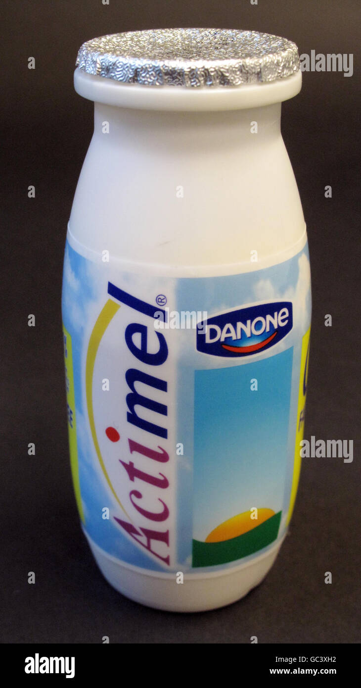 Danone Yoghurt Drink High Resolution Stock Photography and Images Alamy