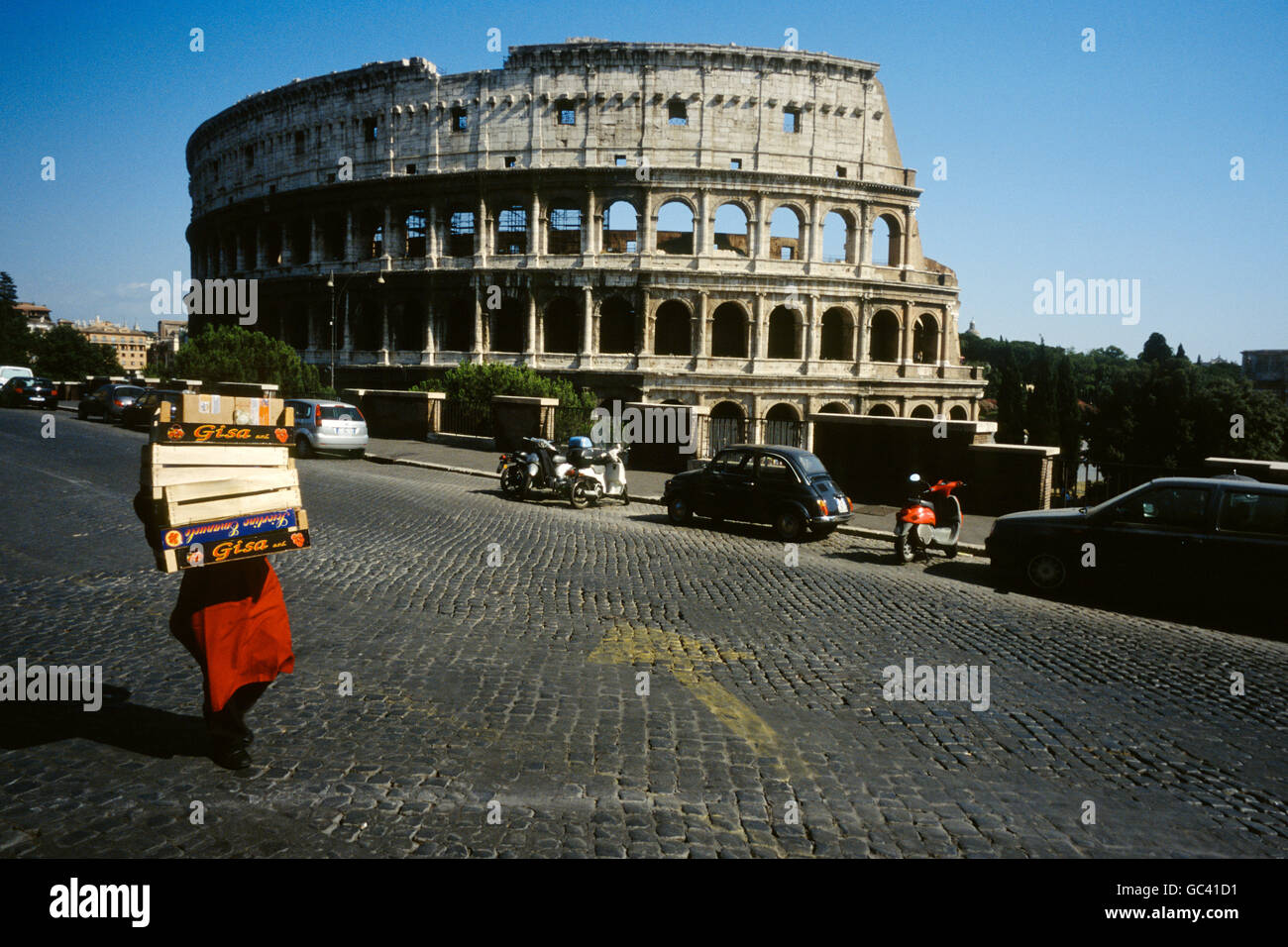 Empty rome coliseum hi-res stock photography and images - Alamy