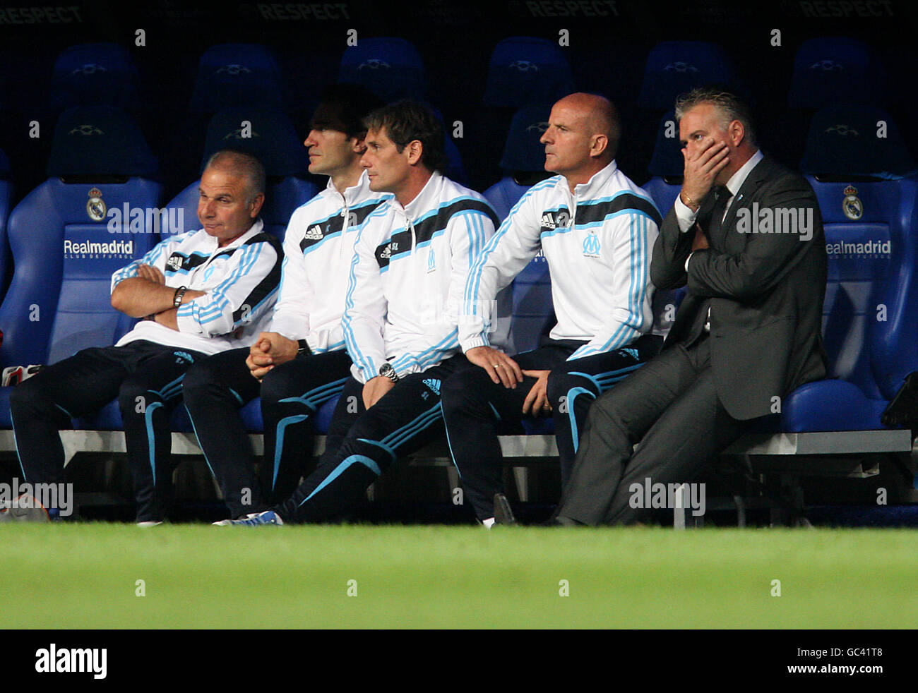 Soccer UEFA Champions League Group C Real Madrid v Olympique de Marseille Santiago Soccer UEFA Champions League Group C Real Madrid v Olympique de Marseille Santiago