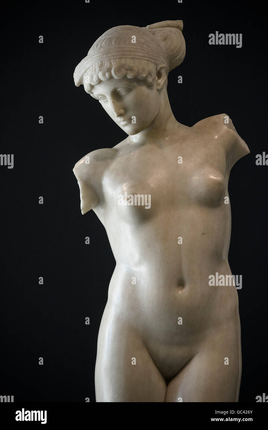 Rome. Italy. Capitoline Museum. Esquiline Venus statue, 1st C BC. Stock Photo