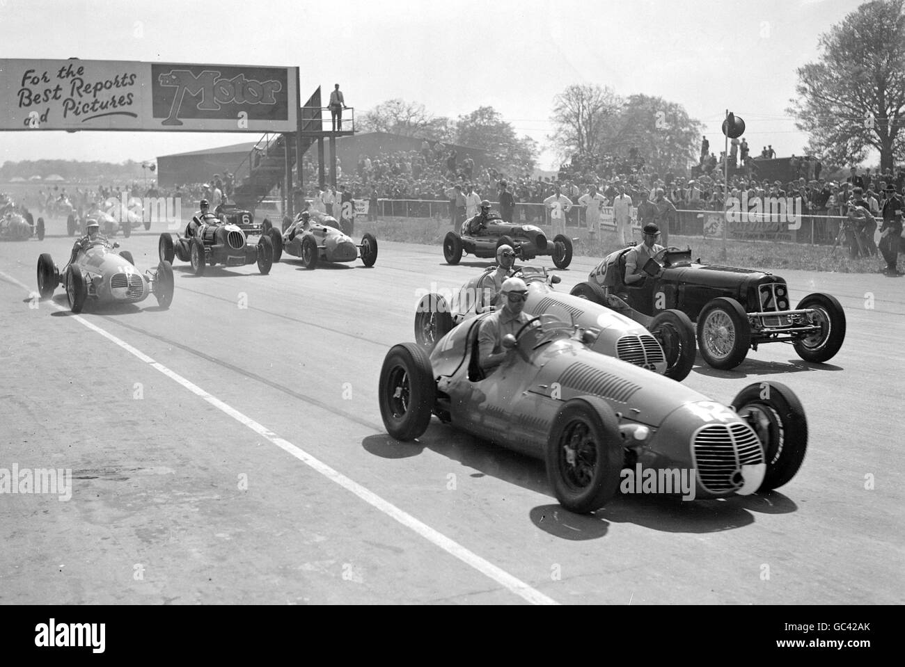 Race Car Starting Line