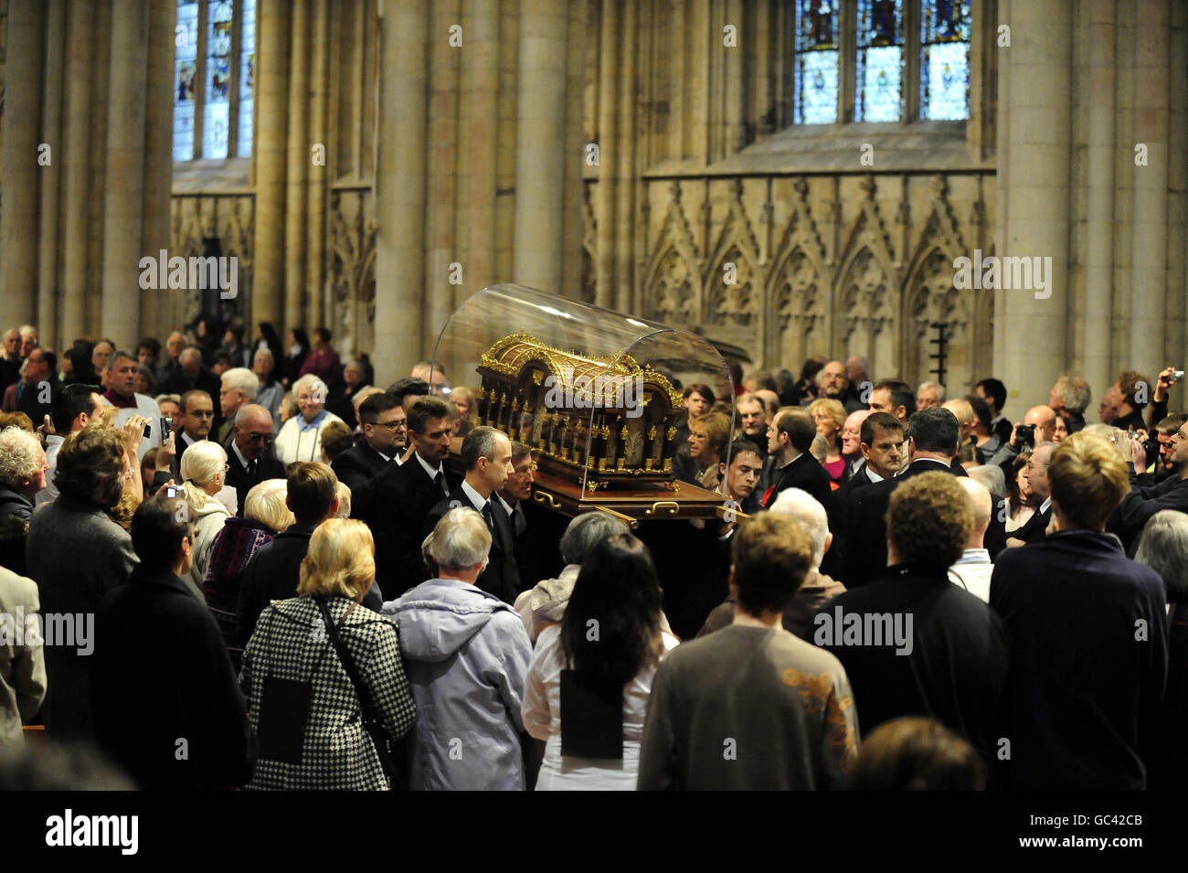 St Therese of Lisieux relics on tour Stock Photo - Alamy
