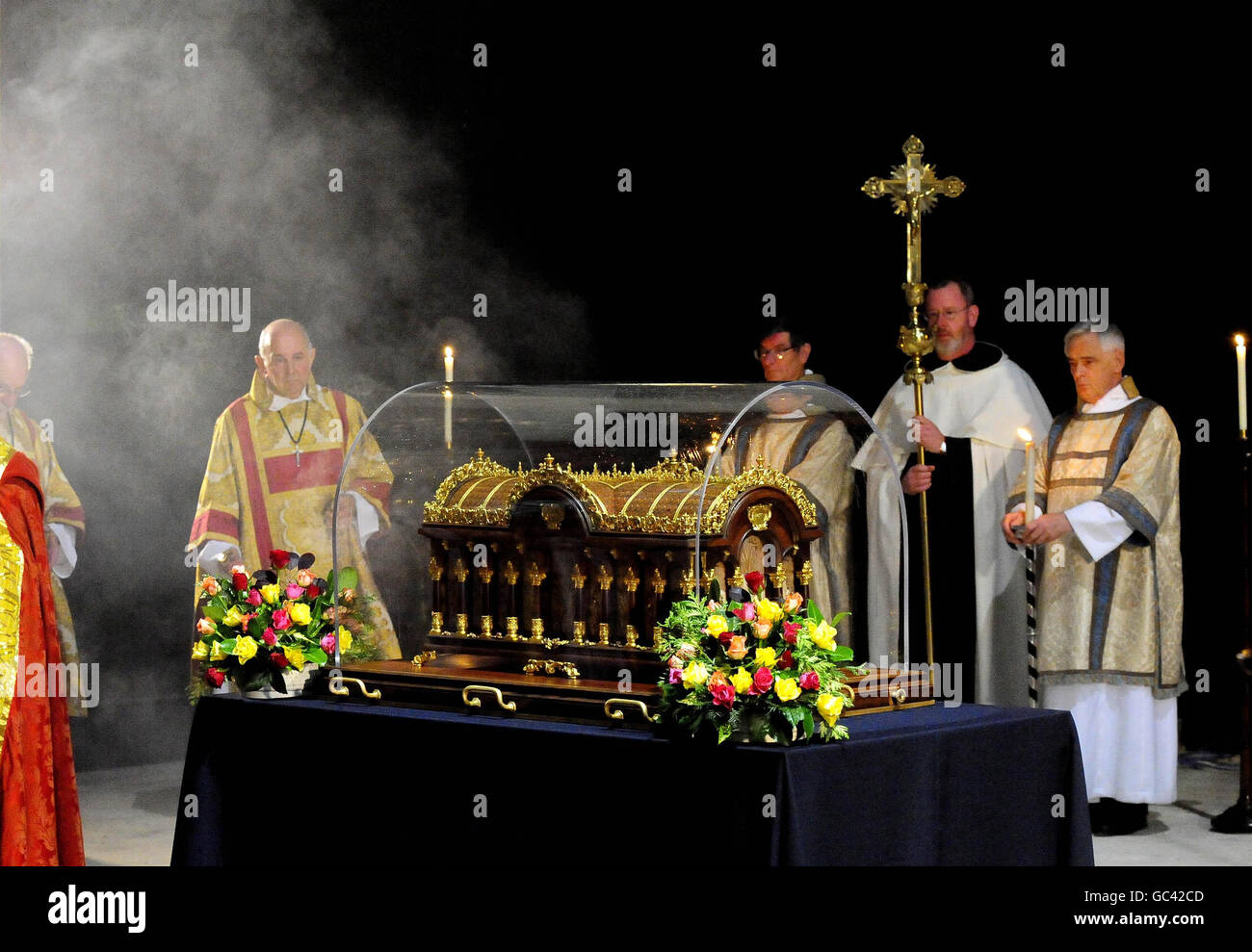 St Therese of Lisieux relics on tour Stock Photo - Alamy