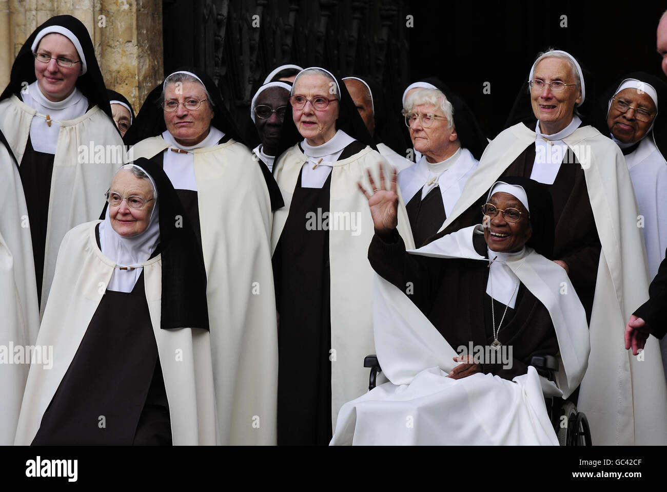 St Therese of Lisieux relics on tour Stock Photo - Alamy
