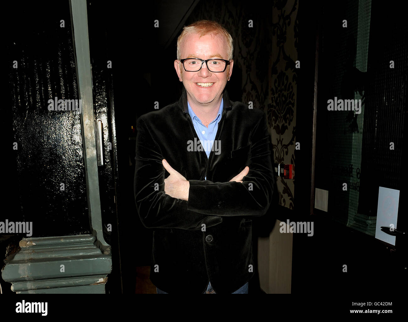 Chris Evans arrives at the Groucho Club in London for the launch party of his autobiography. PRESS ASSOCIATION Photo. Picture date: Thursday October 1 2009. Photo credit should read: Anthony Devlin/PA Wire Stock Photo
