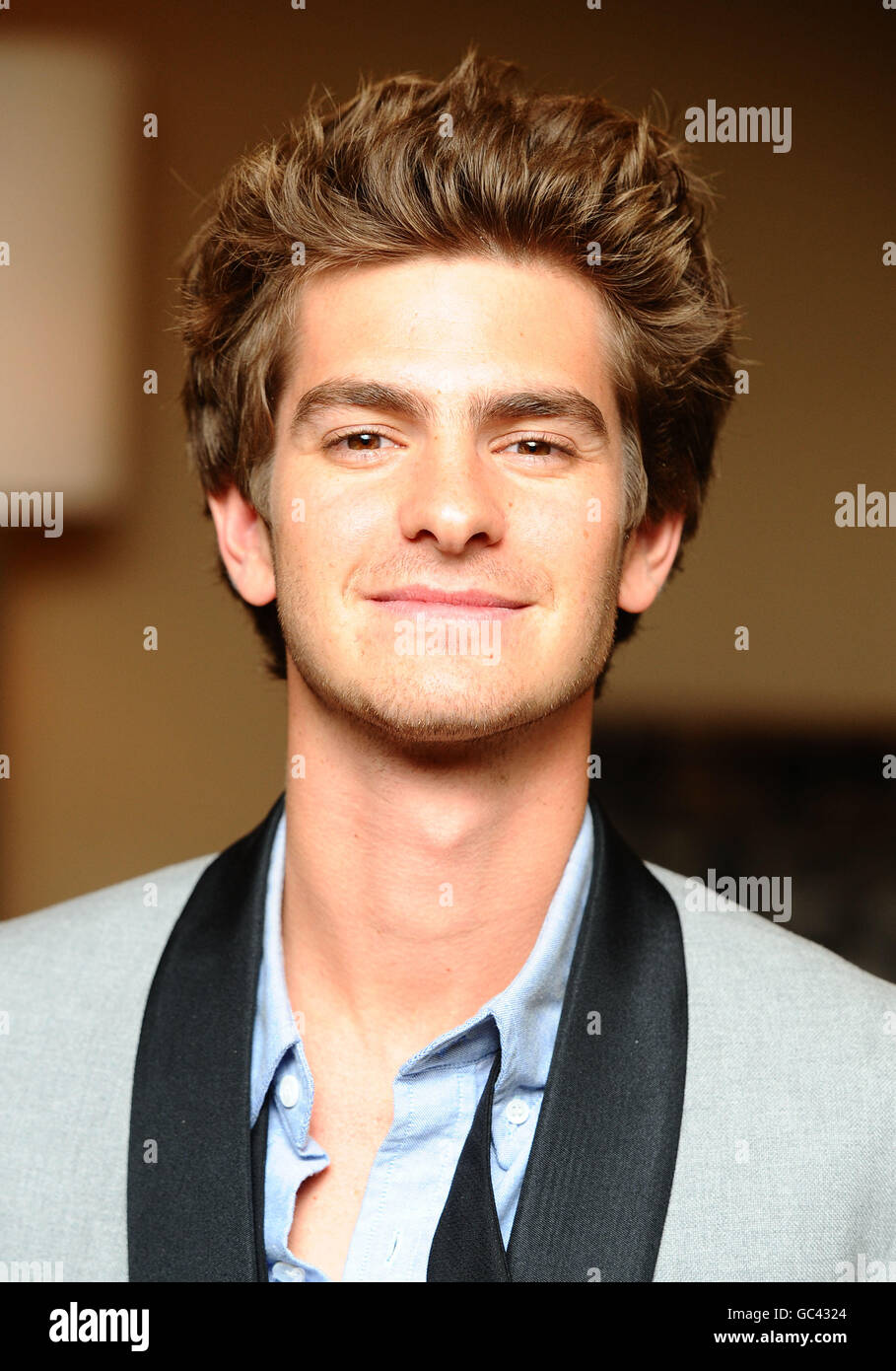 Andrew Garfield at the aftershow party for Terry Gilliam's new film The  Imaginarium of Doctor Parnassus at the Langham Hotel in London Stock Photo  - Alamy, image size:909x1390
