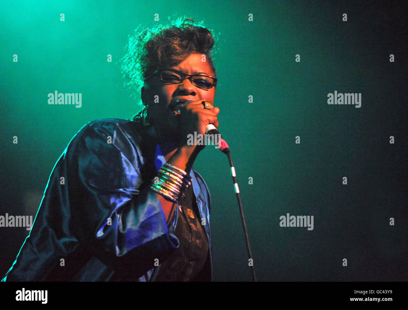 Mercury Music Prize winning rap artist Speech Debelle performs at