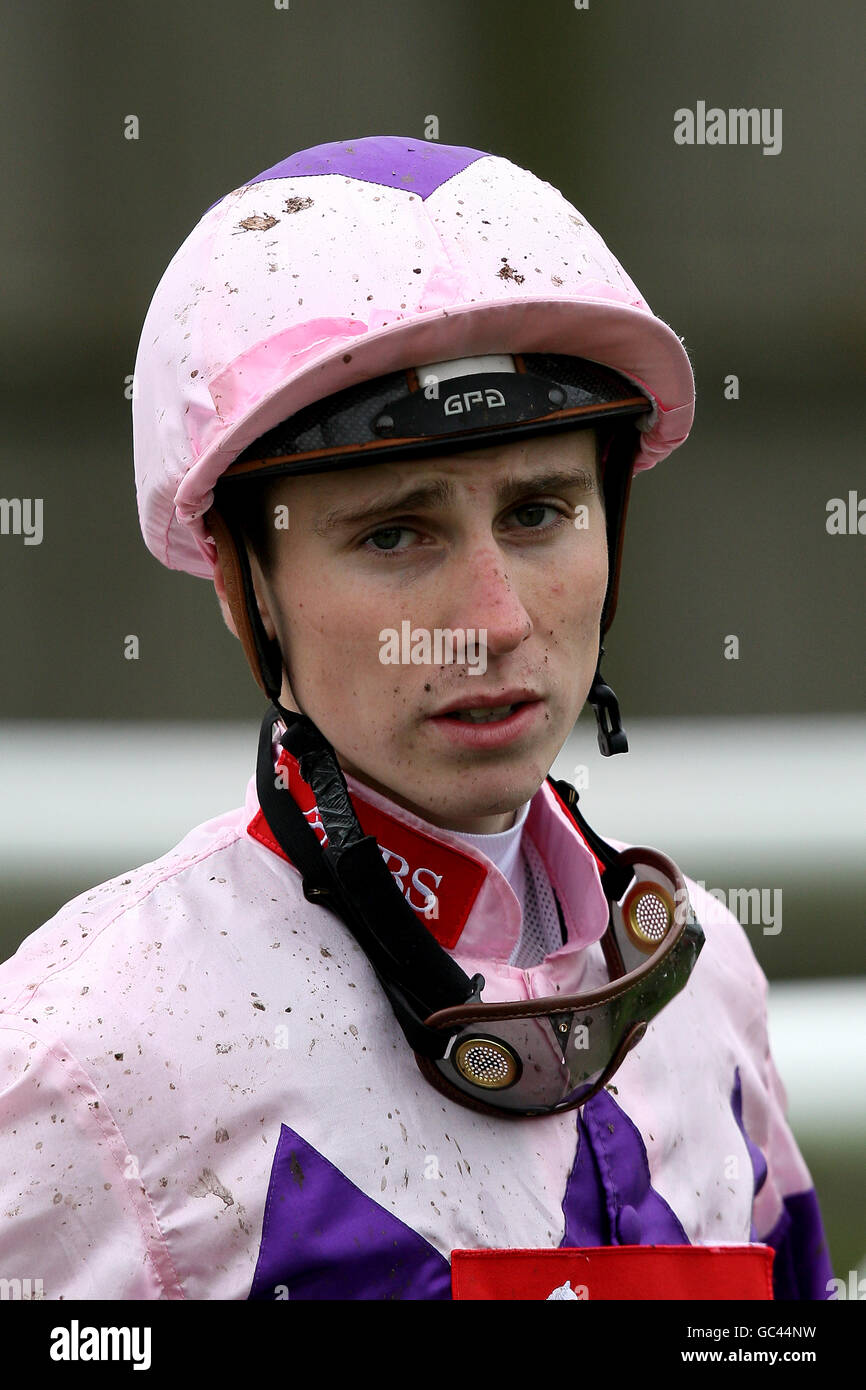 Horse Racing Nottingham Racecourse Stock Photo Alamy