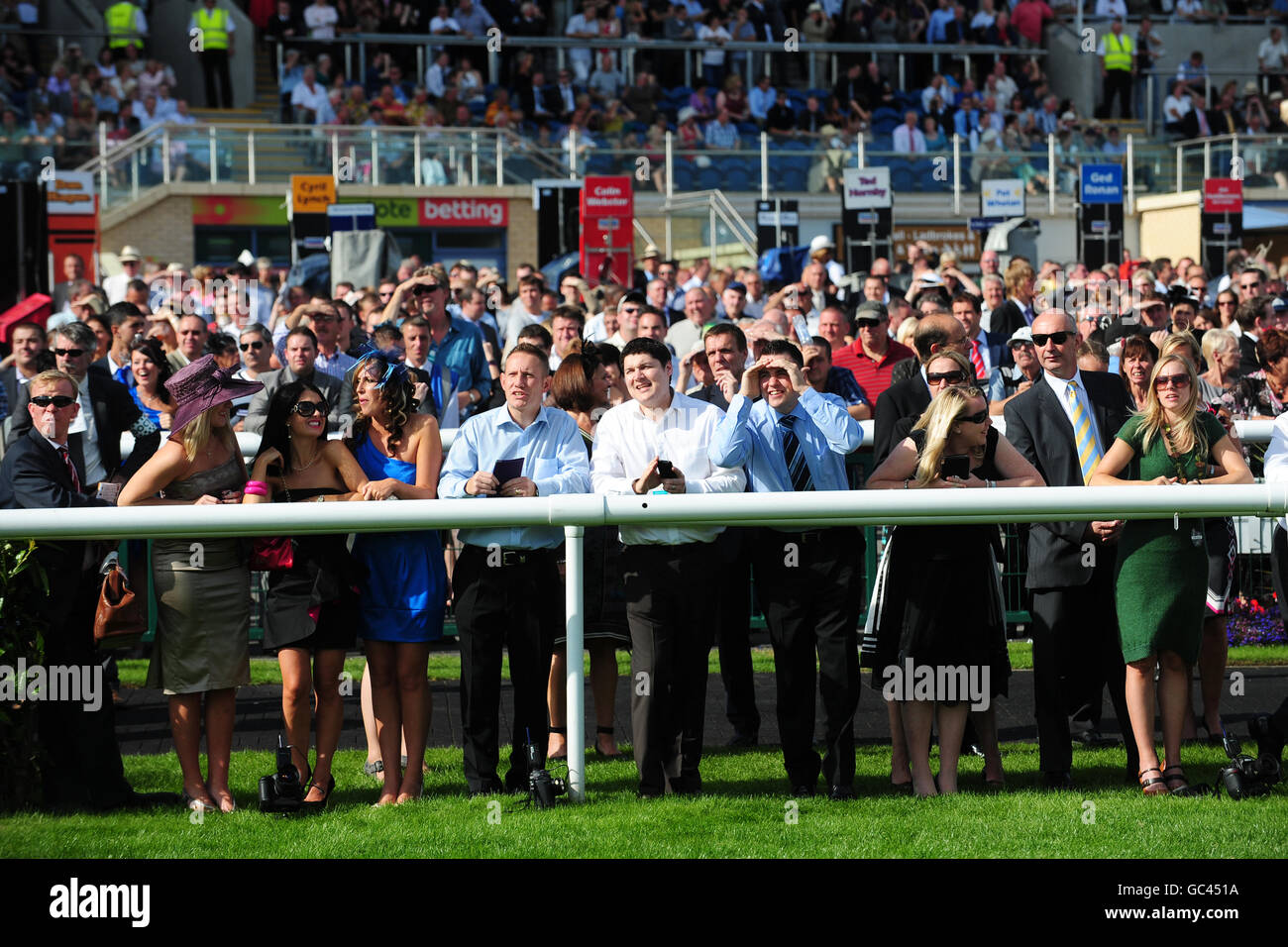 Horse Racing - The Ladbrokes St. Leger Festival - DFS Doncaster Cup Day - Doncaster Racecourse Stock Photo