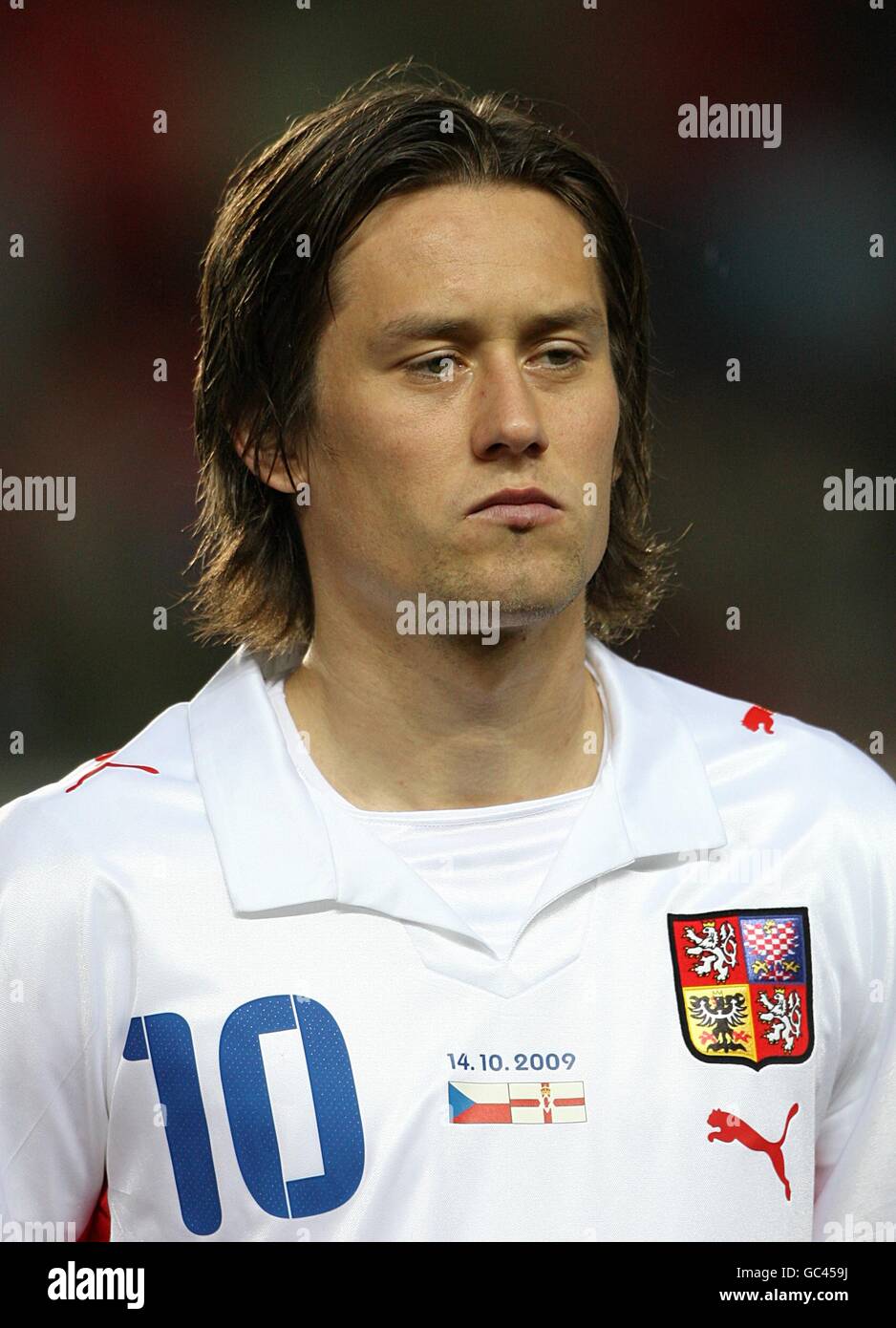 Soccer FIFA World Cup 2010 Qualifying Round Group Three Czech