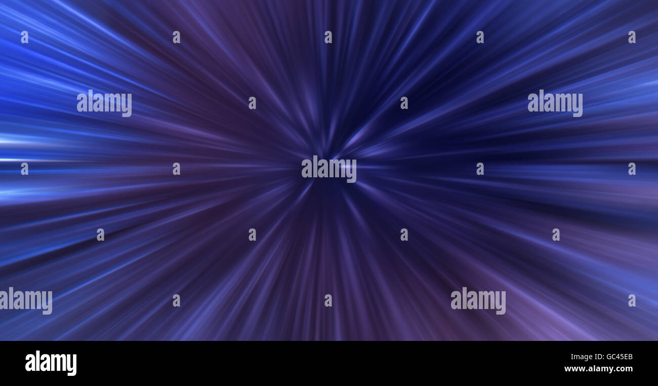 Engaging Light Speed. Time Warp. Infinite Gravity. Speed Travel. Light Velocity Stock Photo Alamy