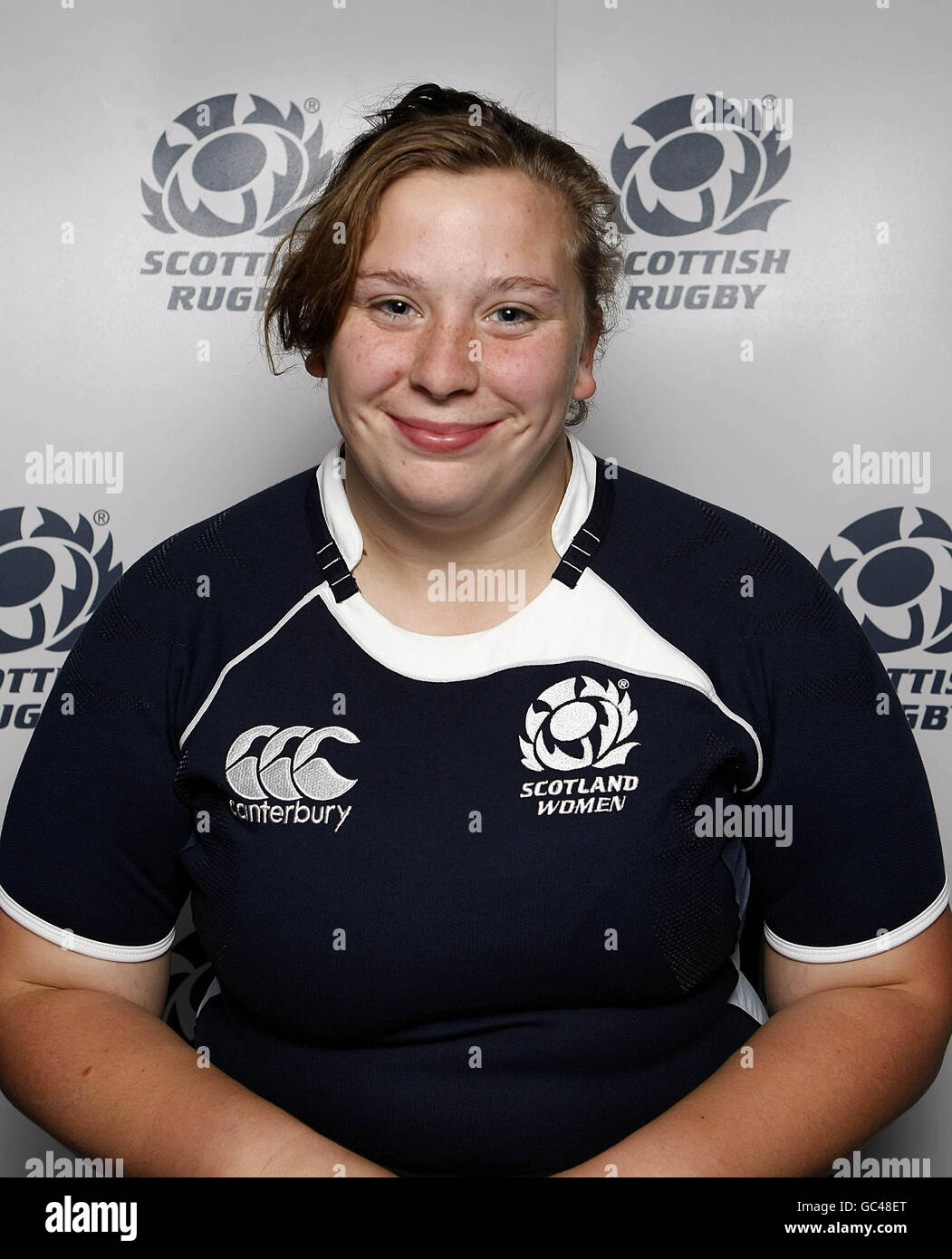 Rugby Union - Scotland Women's National Rugby Team - Photocall. Mari Forsyth, Scotland Stock Photo