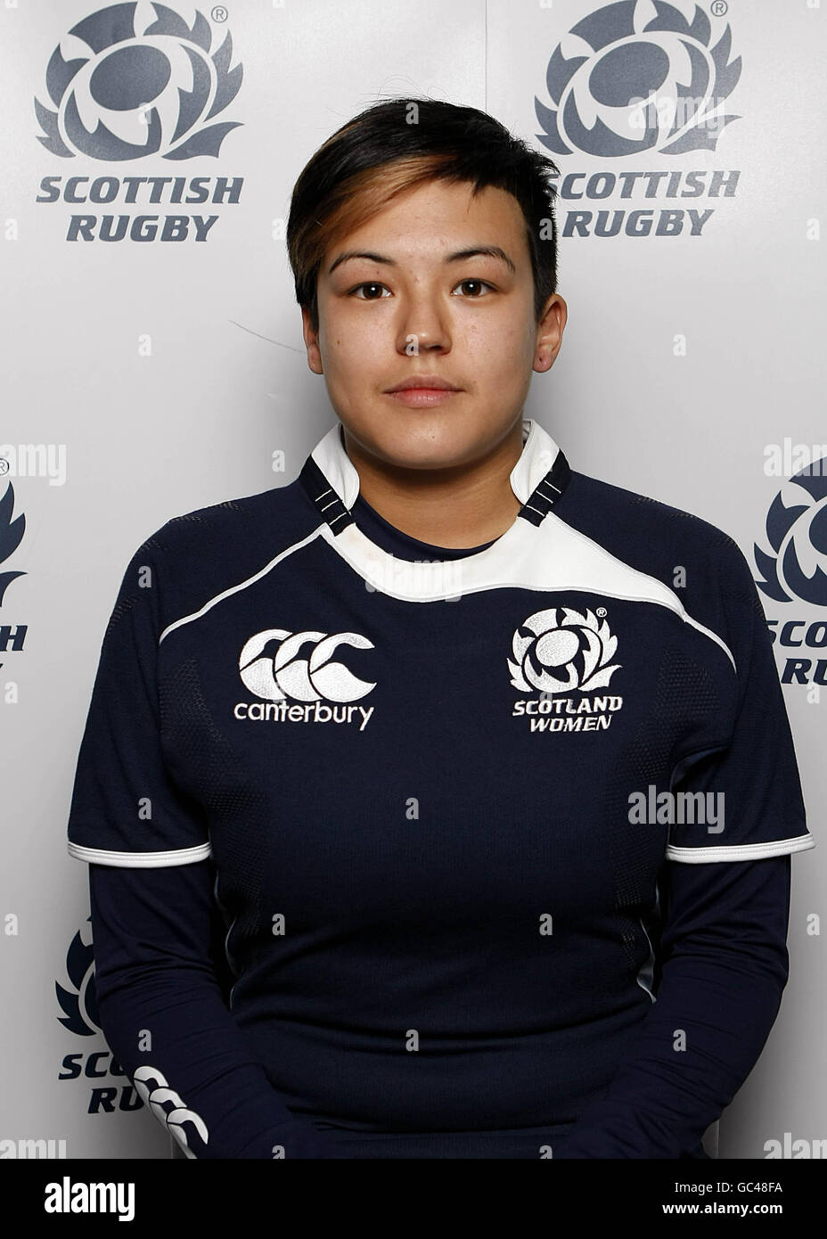 Rugby Union Scotland Women's National Rugby Team Photocall Stock