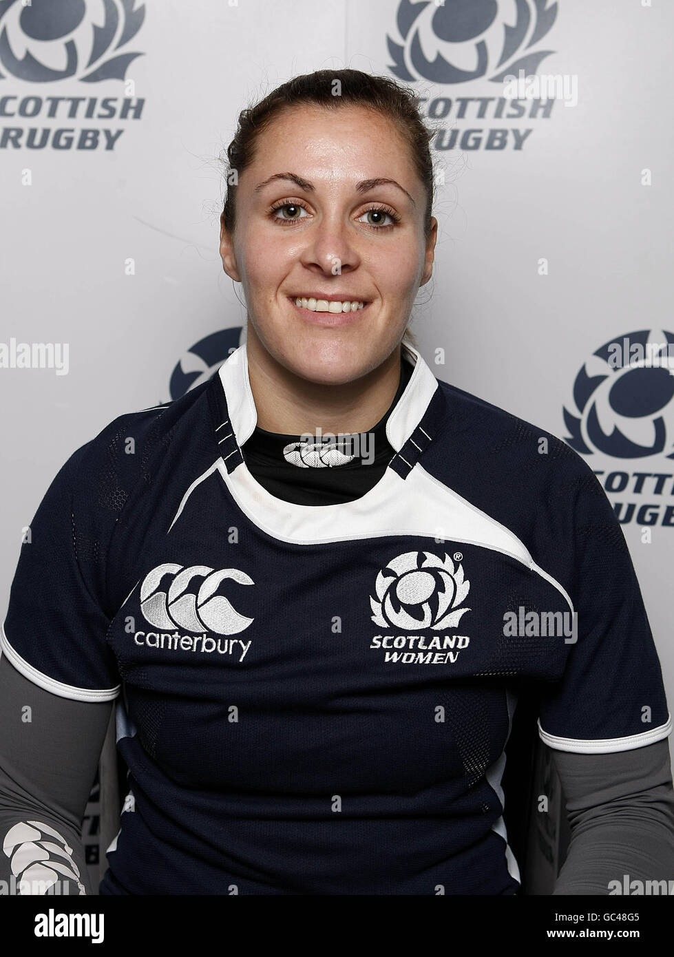 Rugby Union Scotland Women's National Rugby Team Photocall Stock