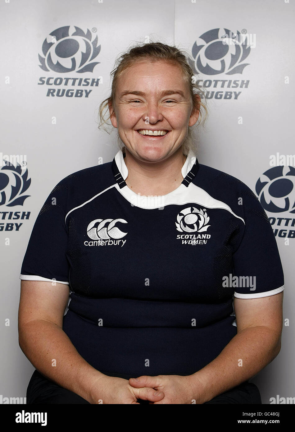 Rugby Union Scotland Women's National Rugby Team Photocall Stock