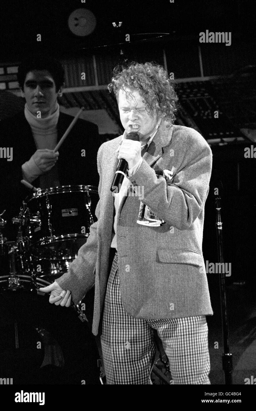 Music - Simply Red - 1987 Stock Photo