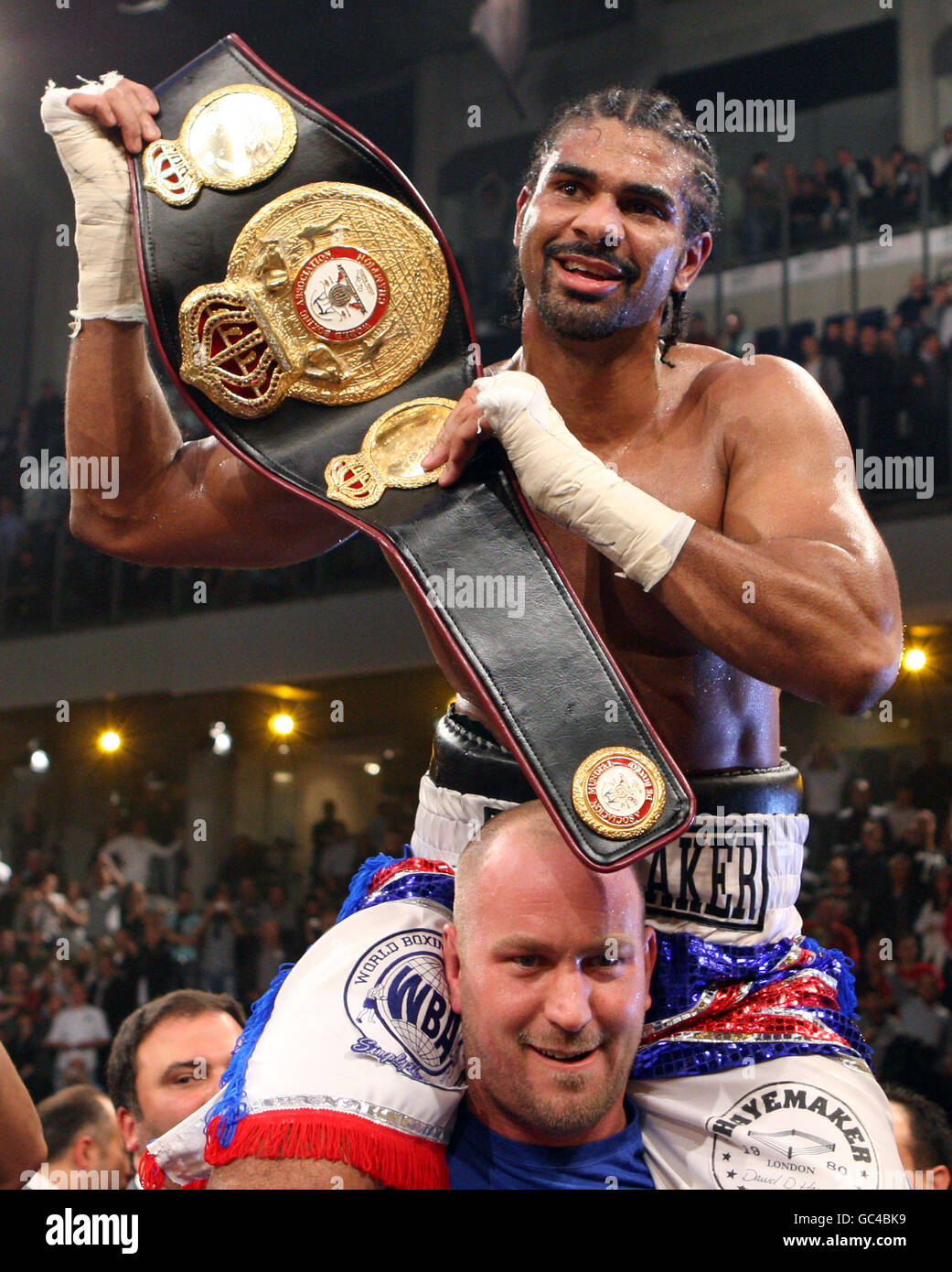 Boxing - WBA World Heavyweight Title - Nikolai Valuev v David Haye -  Nuremberg Arena Stock Photo - Alamy