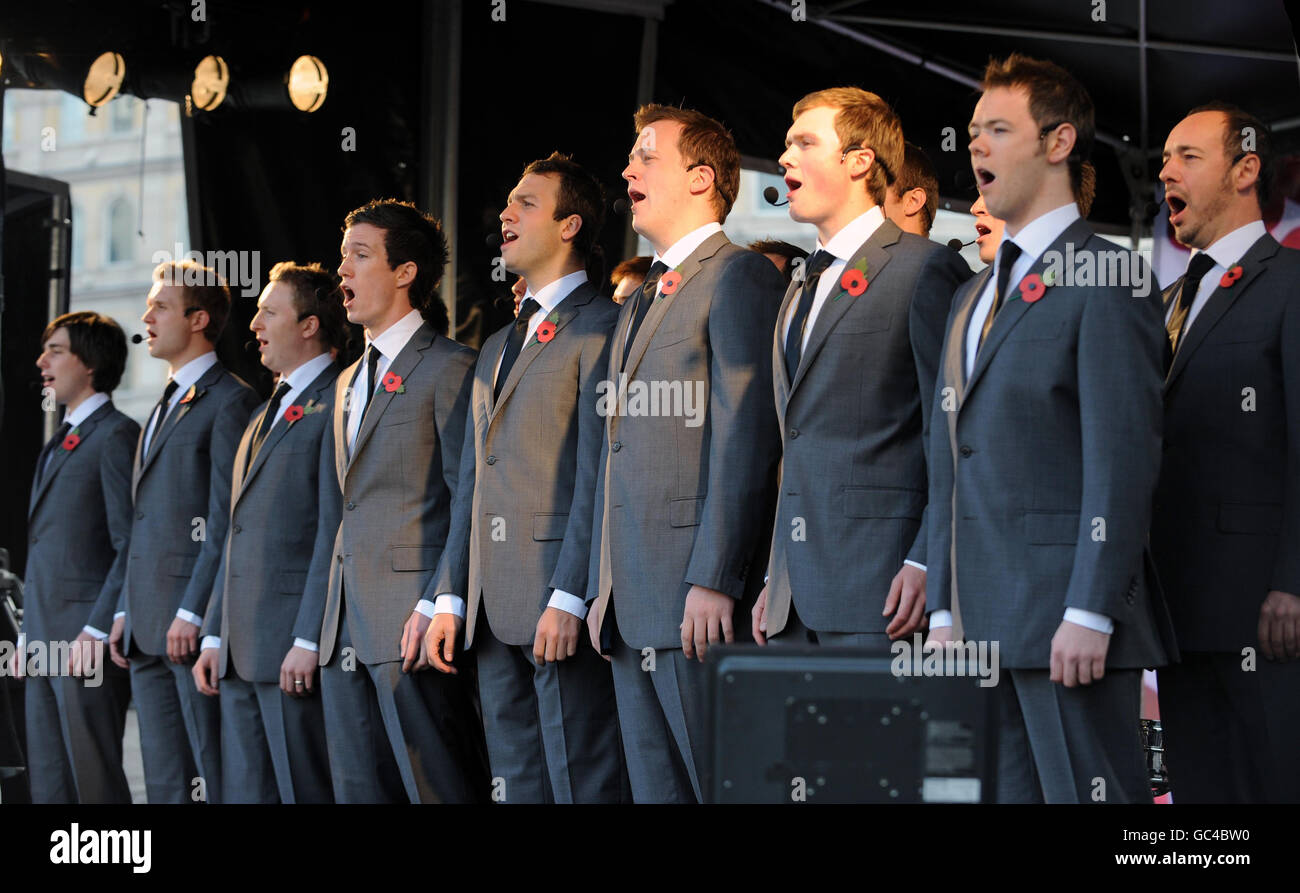 Welsh male voice choir singing hires stock photography and images Alamy