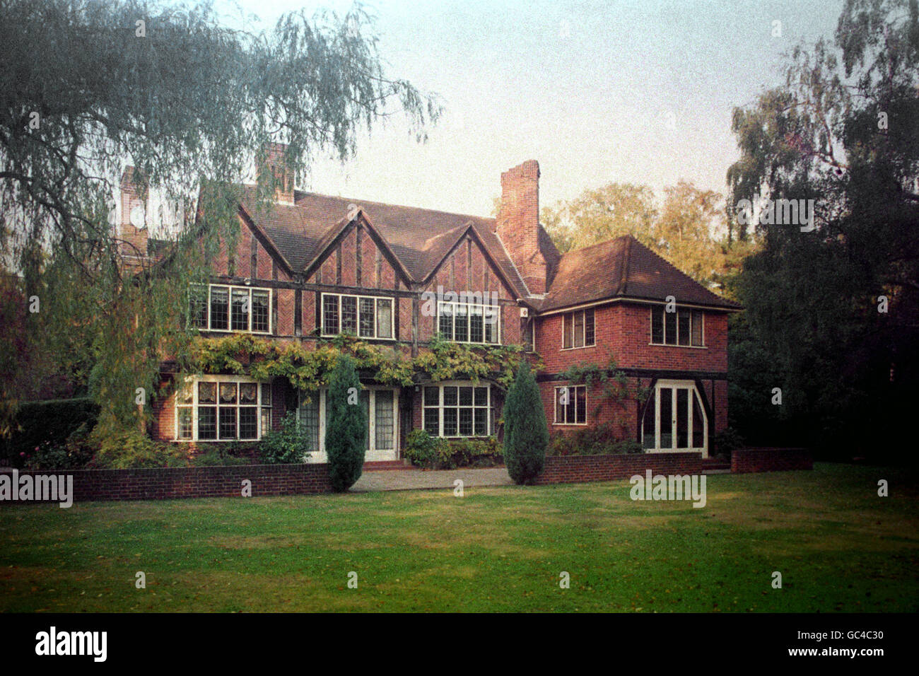 A VIEW OF THE REAR OF THE DUCHESS OF YORK'S NEW HOME, ROMENDA LODGE, ON