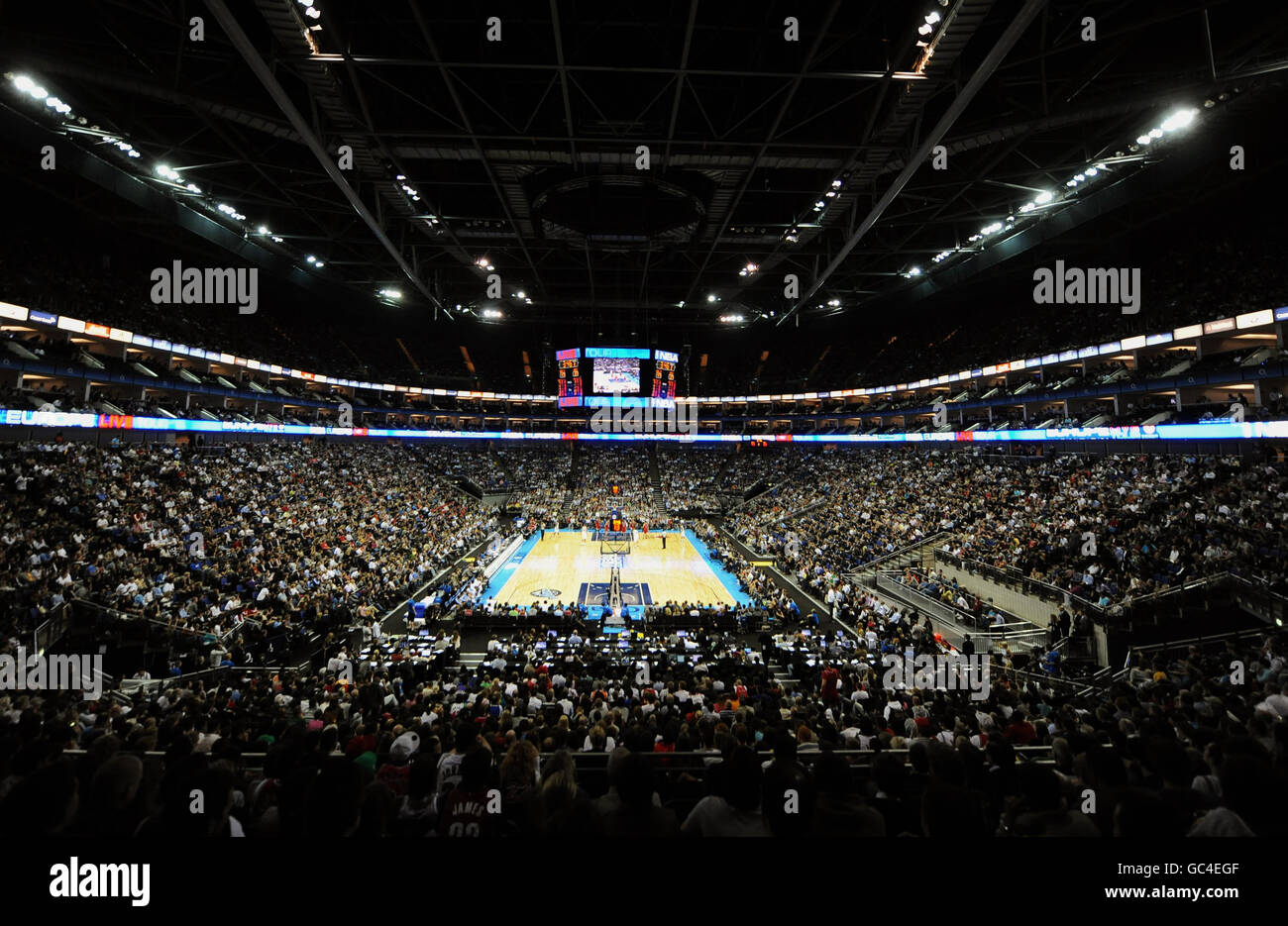 Basketball NBA Europe Chicago Bulls v Utah Jazz O2 Arena. A