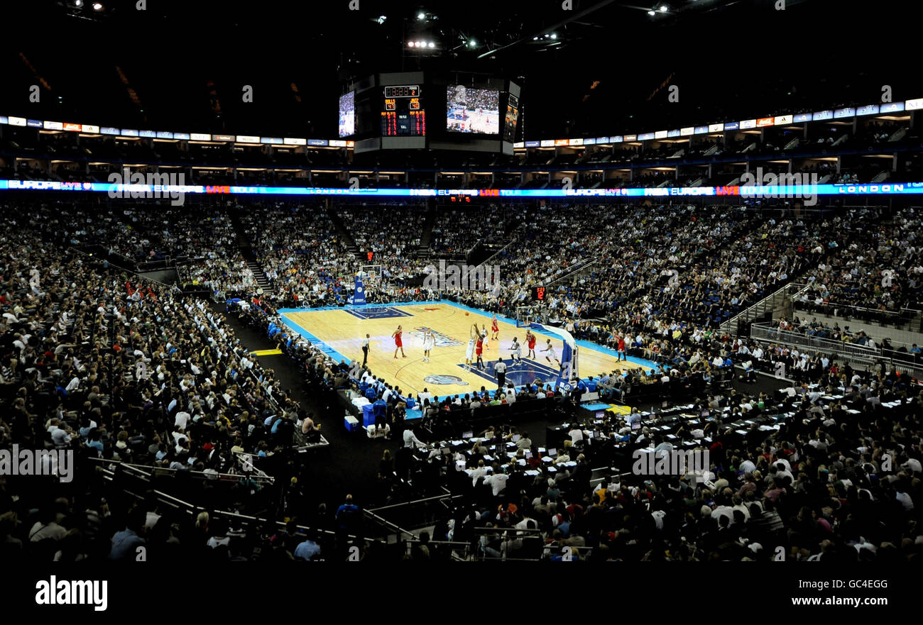 Basketball - NBA - Game One - New Jersey Nets v Toronto Raptors - o2 Arena  Stock Photo - Alamy