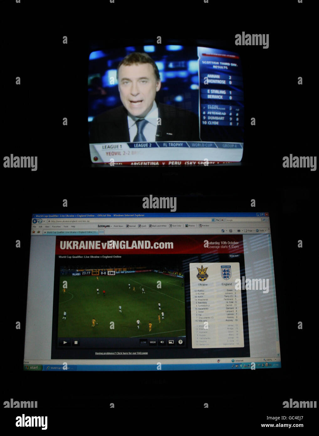 England World Cup qualifier against Ukraine on The England vs