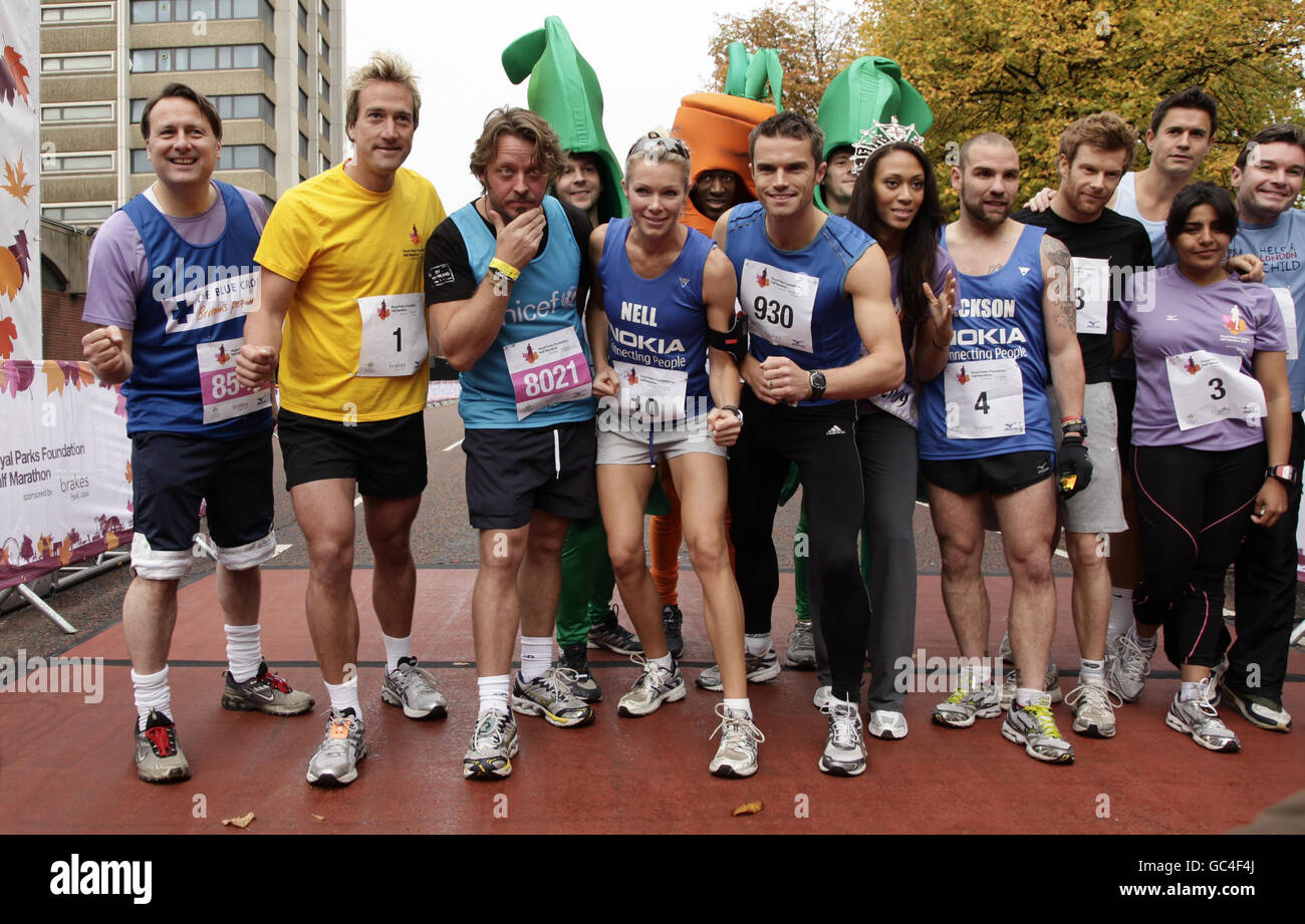 Royal Parks Foundation Half Marathon Stock Photo