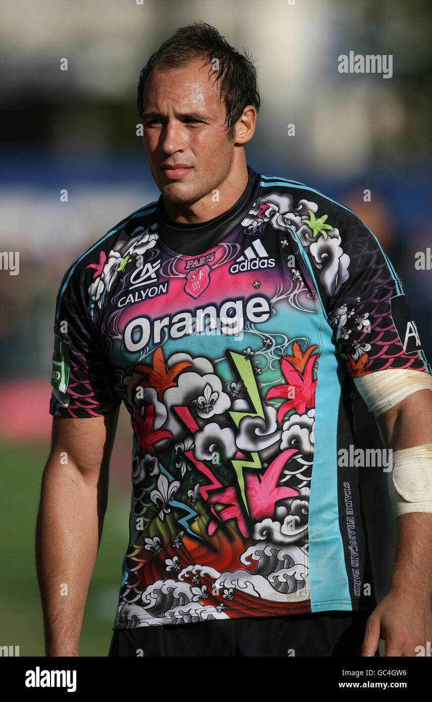 Rugby Union - Heineken Cup - Pool 4 - Stade Francais v Edinburgh Rugby -  Stade Jean Bouin. Sergio Parisse, Stade Francais Stock Photo - Alamy