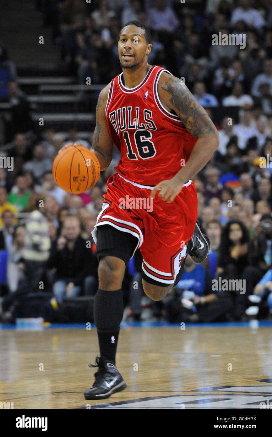 Basketball NBA Europe Chicago Bulls v Utah Jazz O2 Arena. James