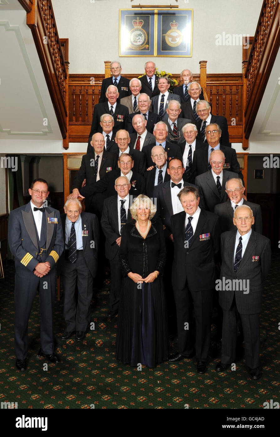 RAF Ex- Prisoners of War Association dinner Stock Photo