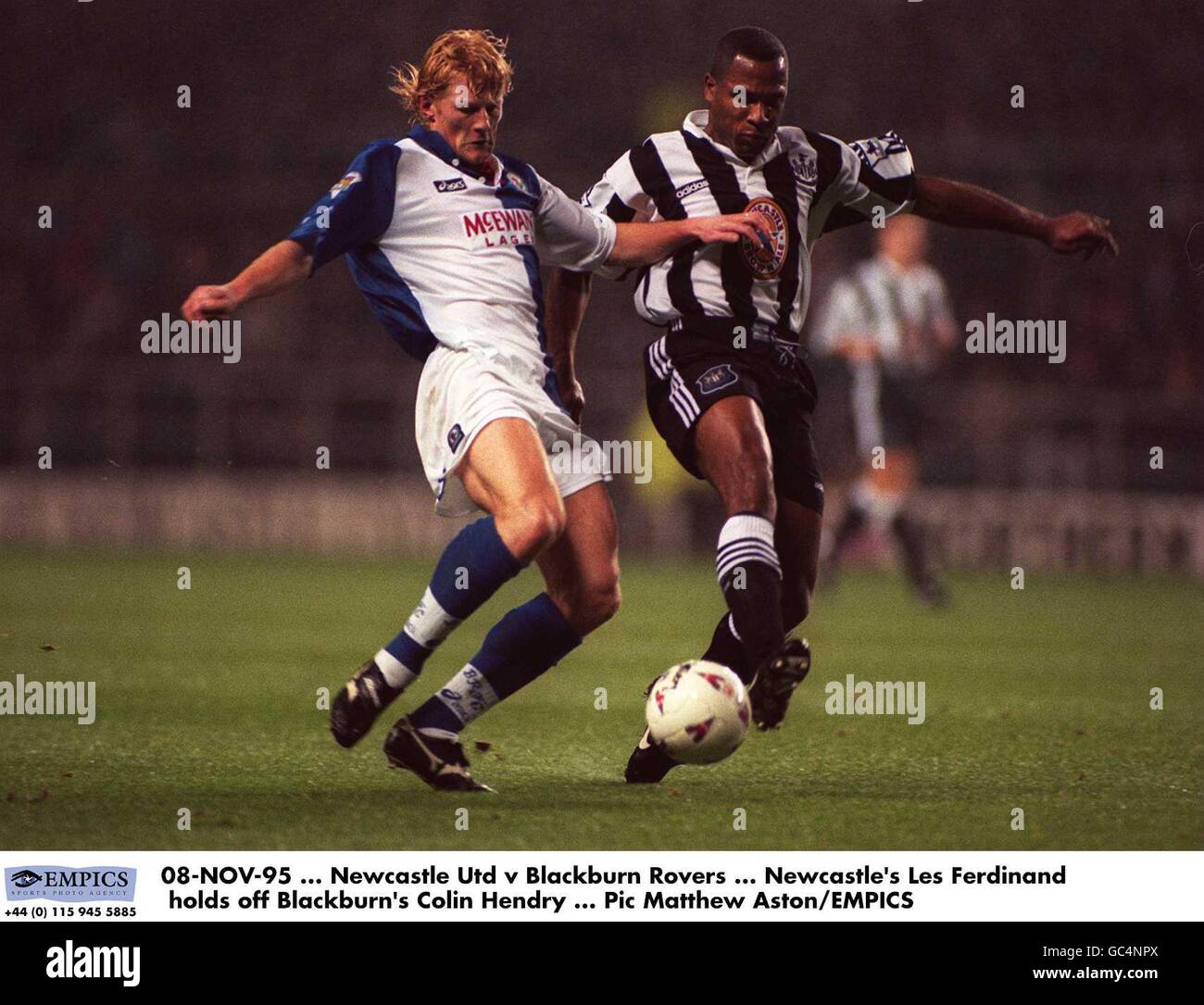 Soccer - FA Premier League - Newcastle United v Blackburn Rovers Stock Photo