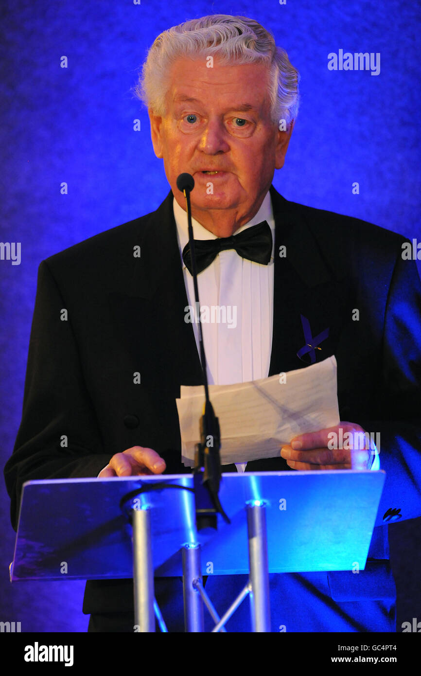 Sir Philip Carter, life president of Everton Football Club during the Liverpool Unites Charity Dinner at Goodison Park Stadium, Everton, Liverpool. Picture date: Thursday October 29, 2009. Photo credit should read: PA Wire. Stock Photo