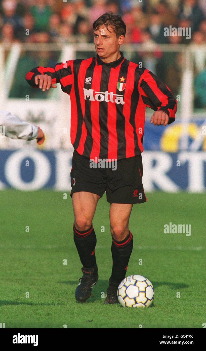 ITALIAN SOCCER. ALESSANDRO ORLANDO, A.C. MILAN Stock Photo Alamy