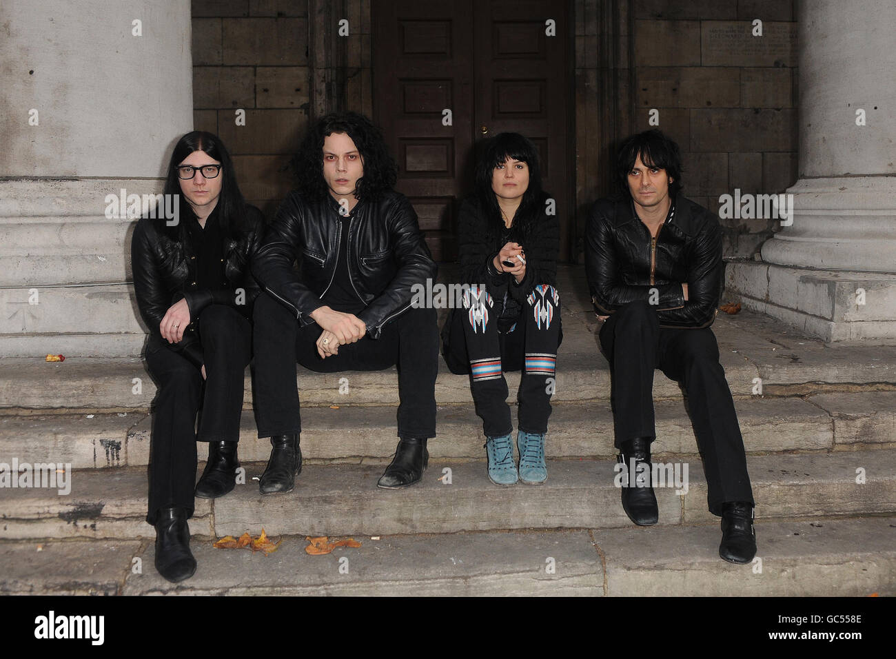 The Dead Weather portrait session - London Stock Photo - Alamy