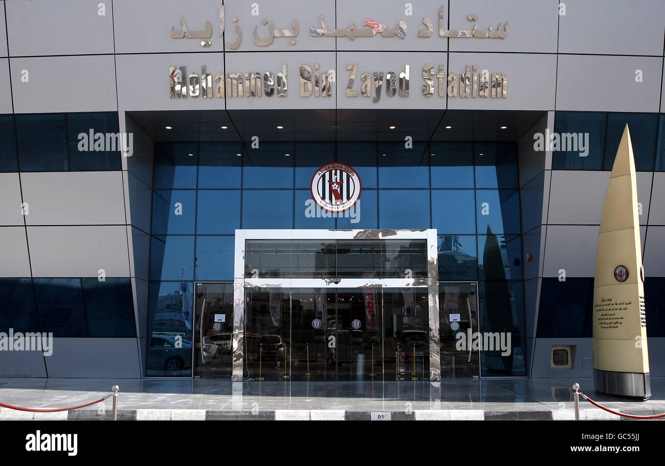 Soccer Stadium Mohammed Bin Zayed Stadium Abu Dhabi. General view