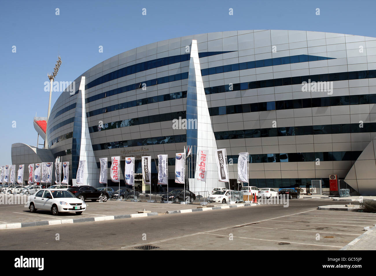 Soccer Stadium Mohammed Bin Zayed Stadium Abu Dhabi. General view of the Mohammed Bin Zayed