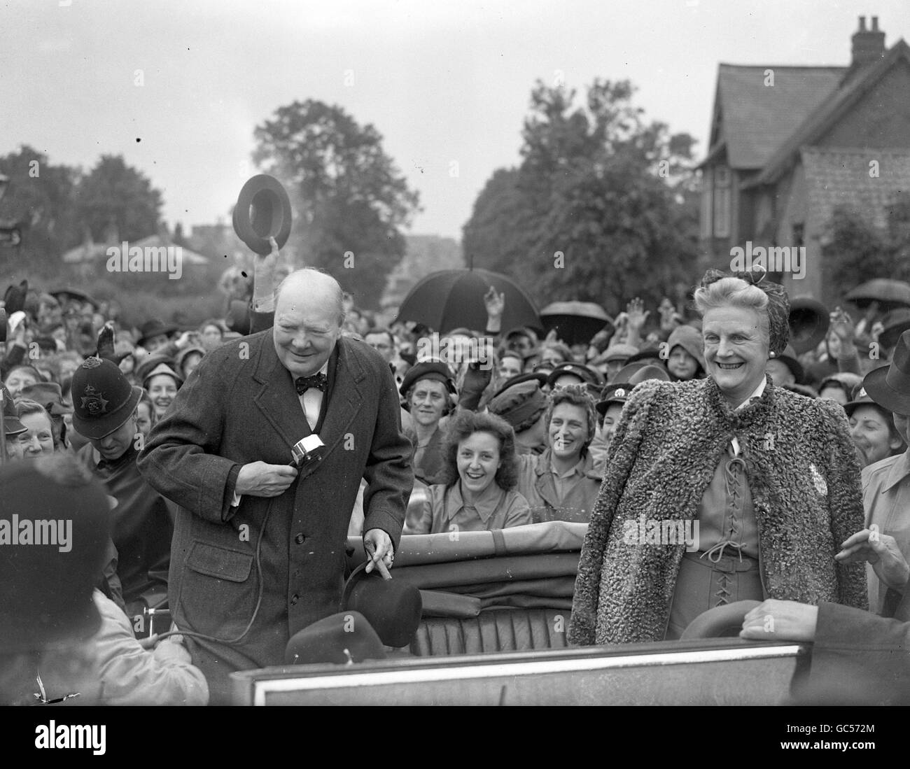 Churchill car Black and White Stock Photos & Images Alamy