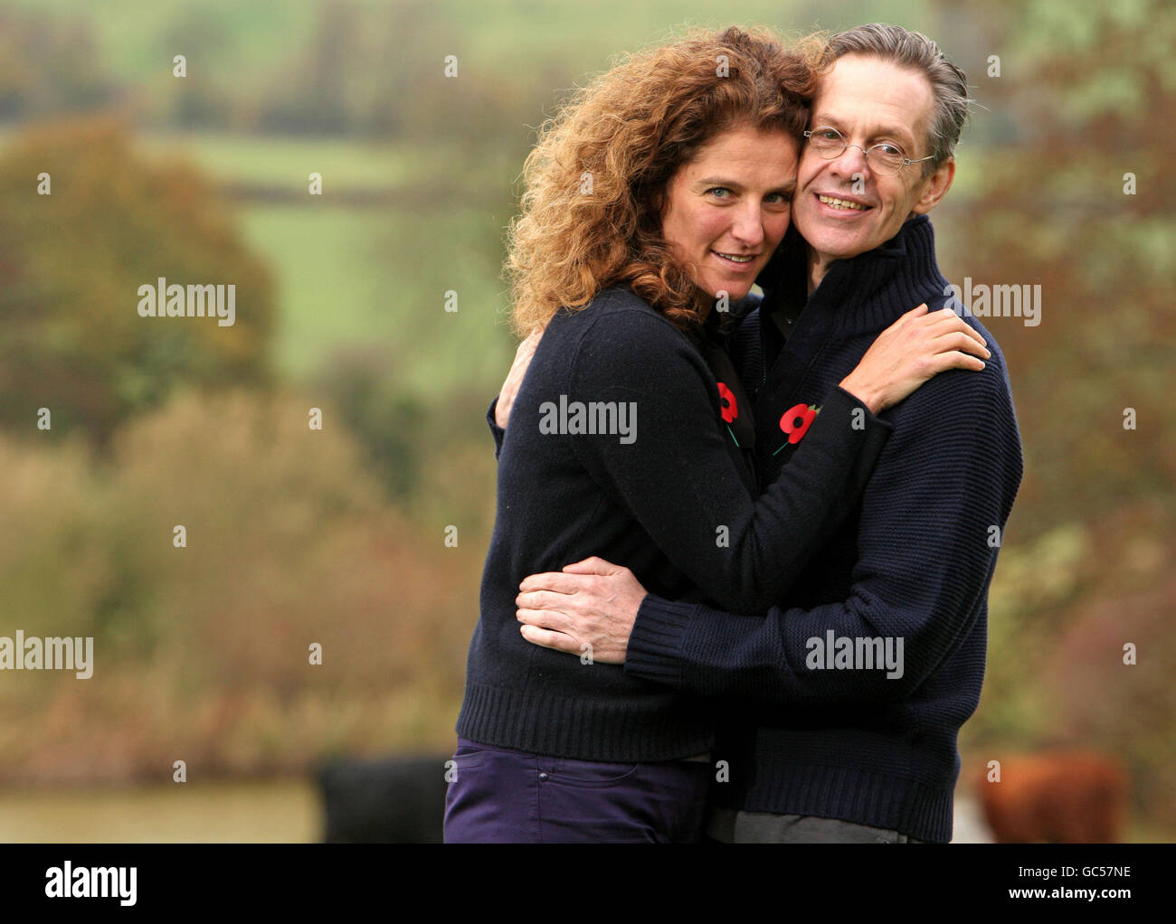 Amanda R Simpson Man Freed mercenary Simon Mann, receives a kiss from his wife Amanda, in ...